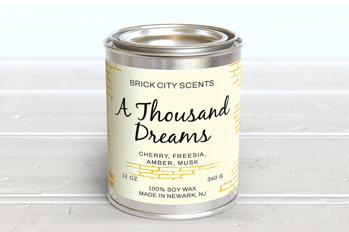 A Thousand Dreams: 12oz Wooden Wick Candle