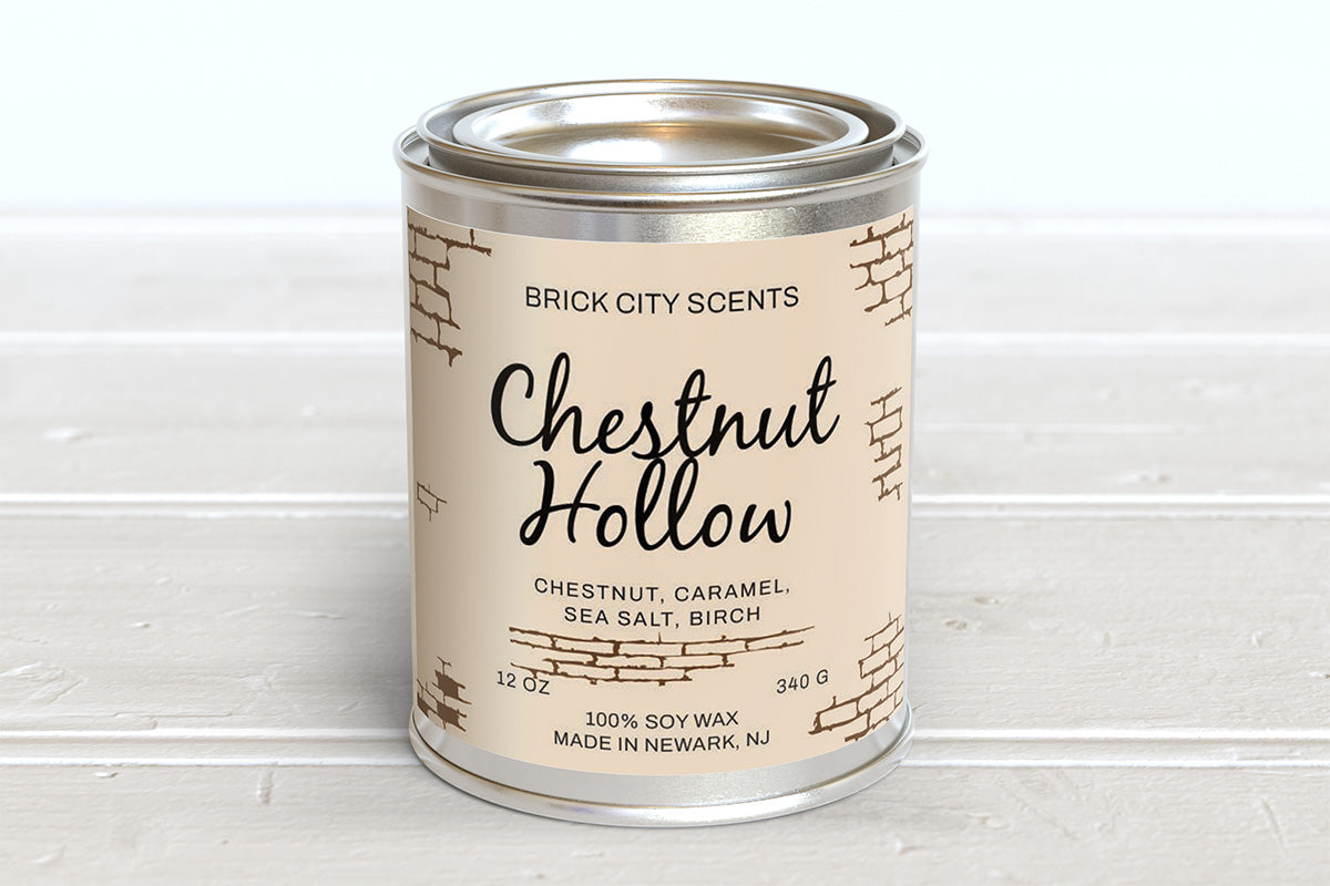 Chestnut Hollow: 12oz Wooden Wick Candle
