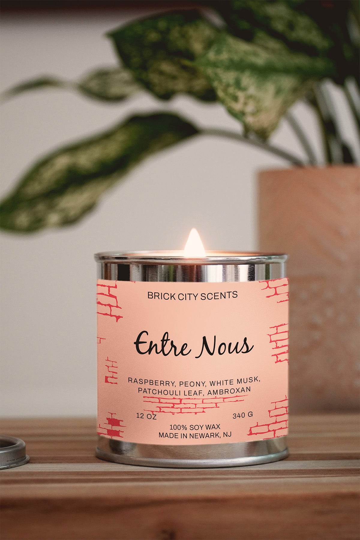 Entre Nous: 12oz Wooden Wick Candle
