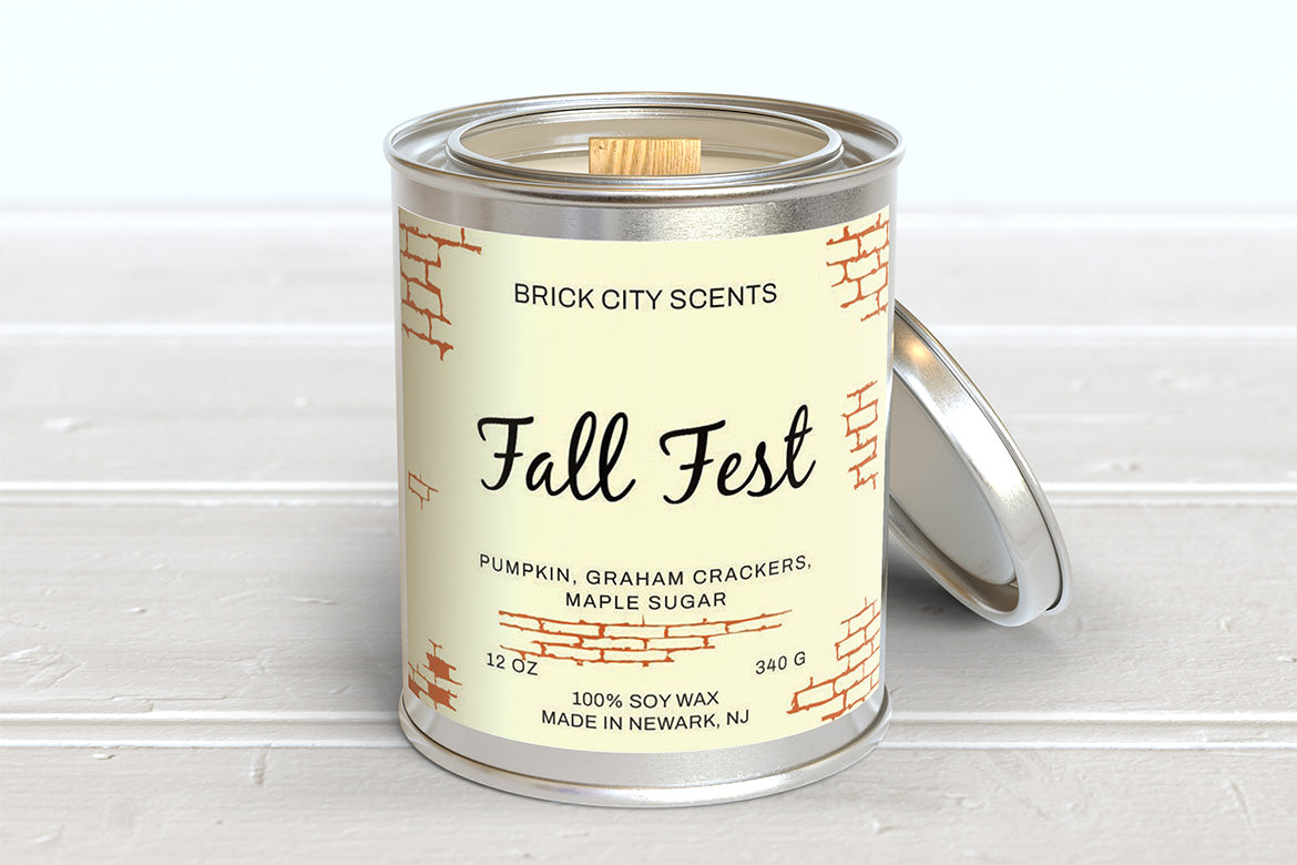 Fall Fest: 12oz Wooden Wick Candle
