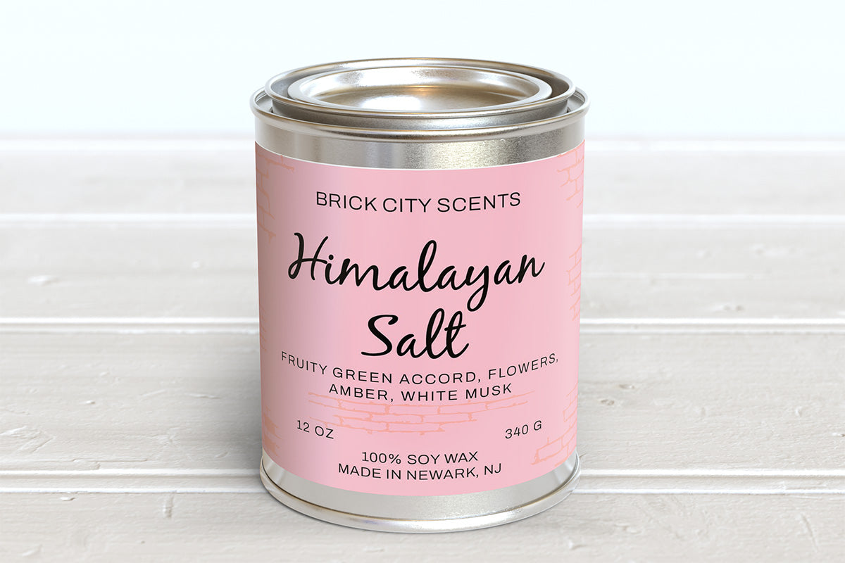 Himalayan Salt: 12oz Wooden Wick Candle