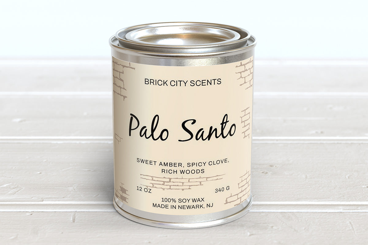 Palo Santo: 12oz Wooden Wick Candle