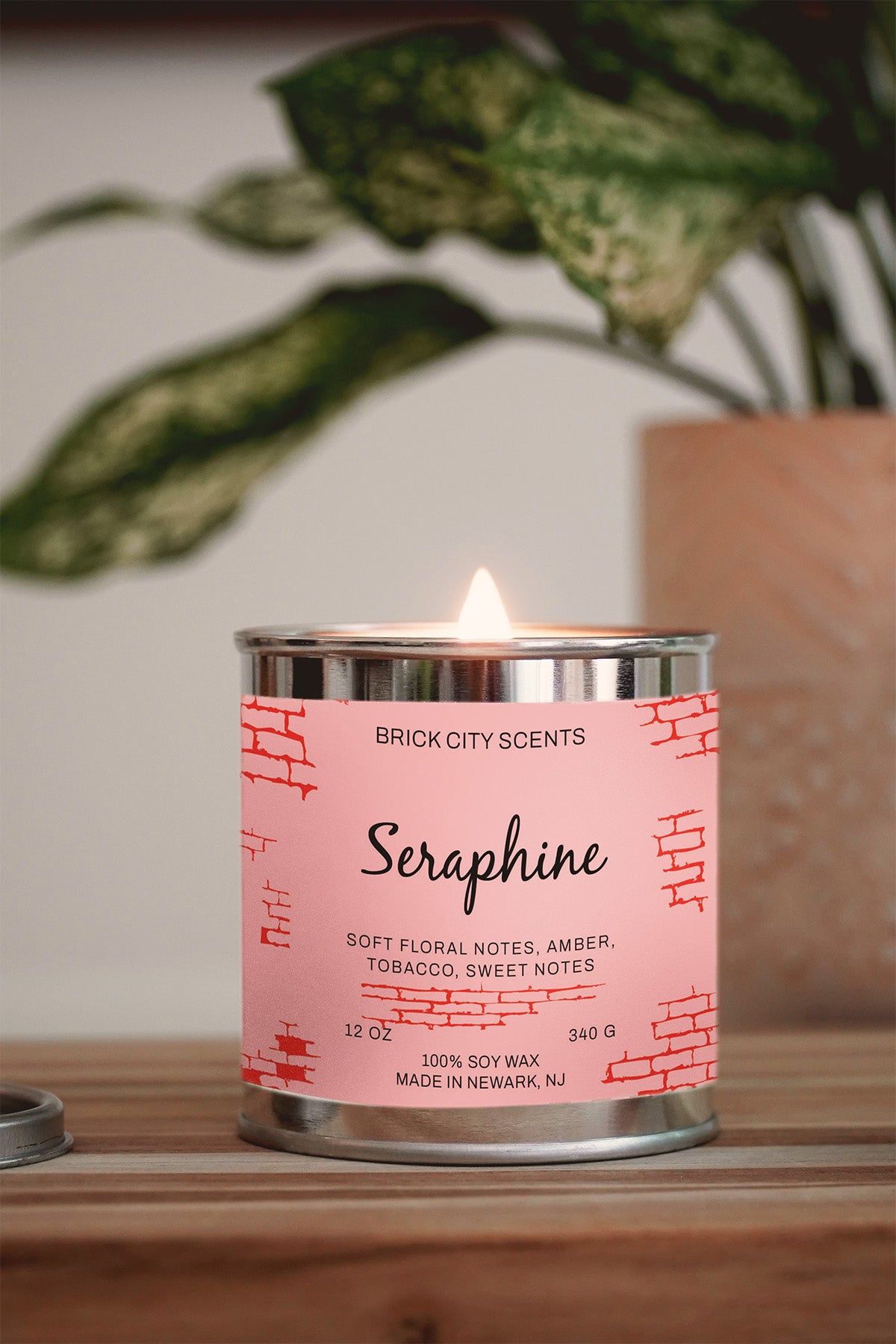 Seraphine: 12oz Wooden Wick Candle