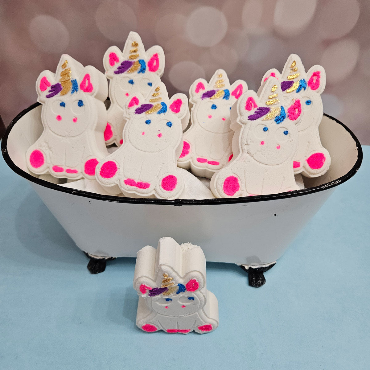 unicorn bath bomb