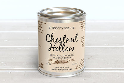 Chestnut Hollow: 12oz Wooden Wick Candle