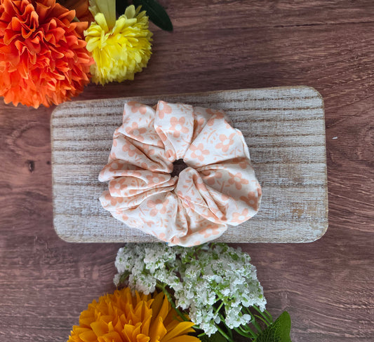 Buttercream Blossom Scrunchie