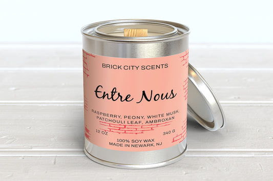 Entre Nous: 12oz Wooden Wick Candle