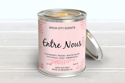 Entre Nous: 12oz Wooden Wick Candle