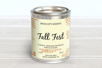 Fall Fest: 12oz Wooden Wick Candle