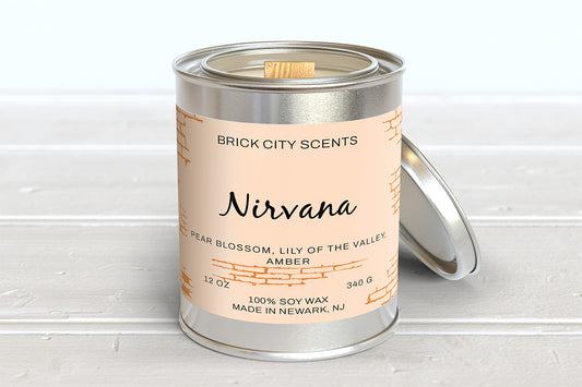 Nirvana: 12oz Wooden Wick Candle