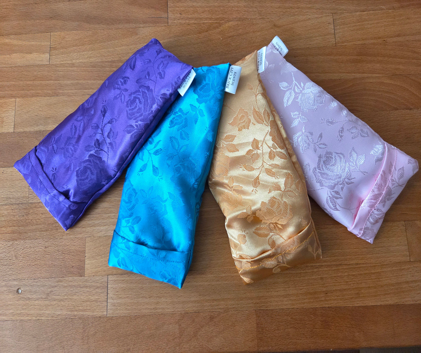 Satin Jaquard Lavender Eye Pillow - Pure Relaxation and  Wellness