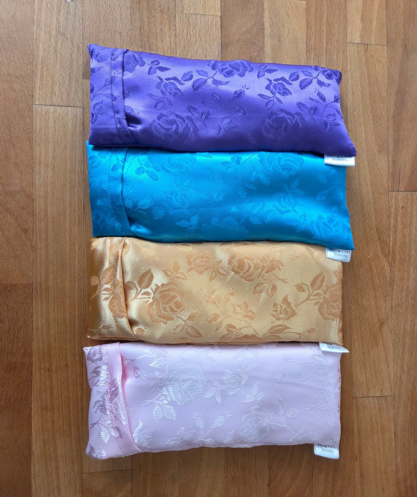 Satin Jaquard Lavender Eye Pillow - Pure Relaxation and  Wellness
