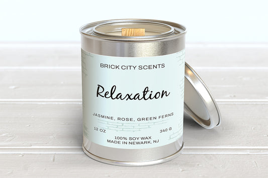 Relaxation: 12oz Wooden Wick Candle