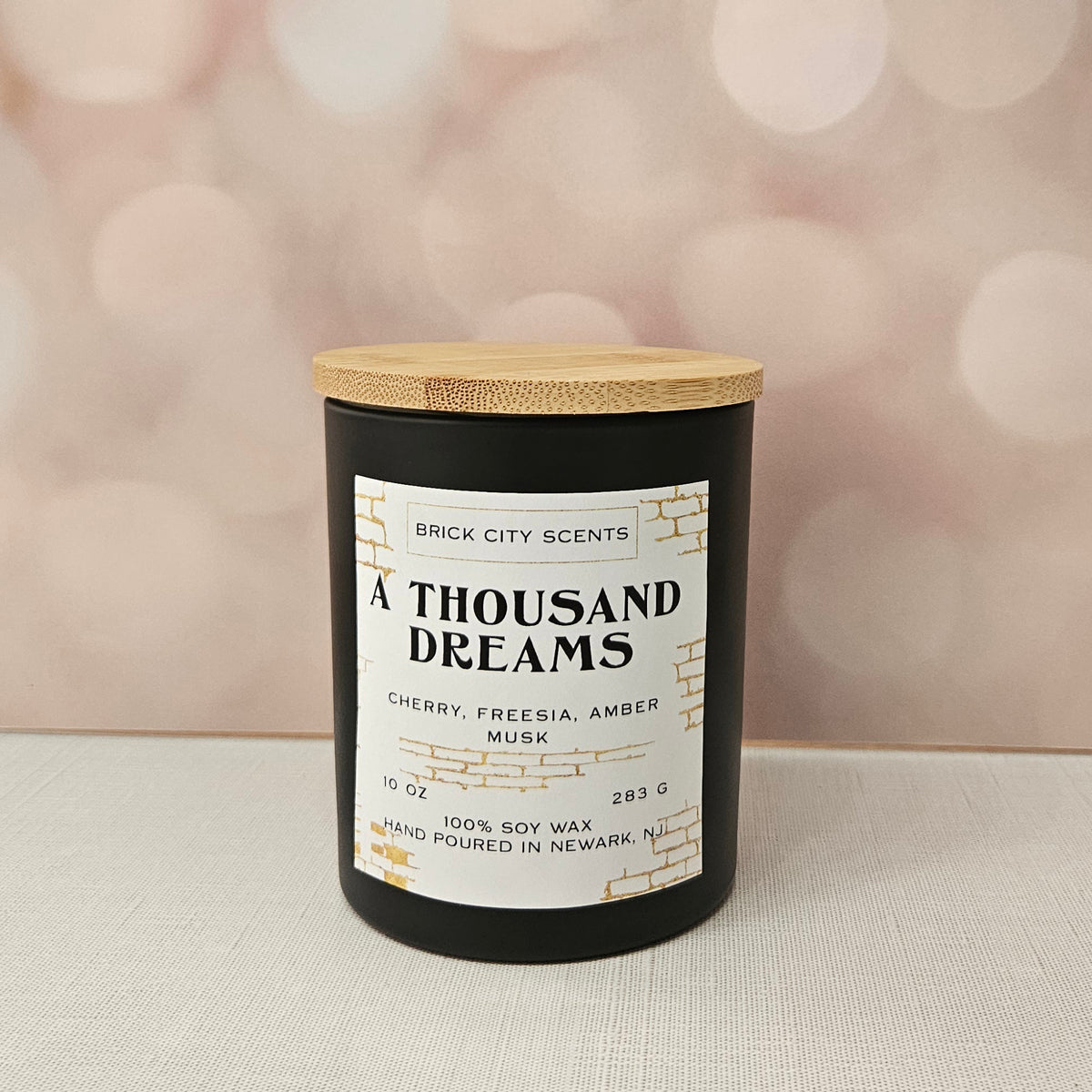 A Thousand Dreams: 10oz Wooden Wick Candle