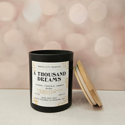 A Thousand Dreams: 10oz Wooden Wick Candle