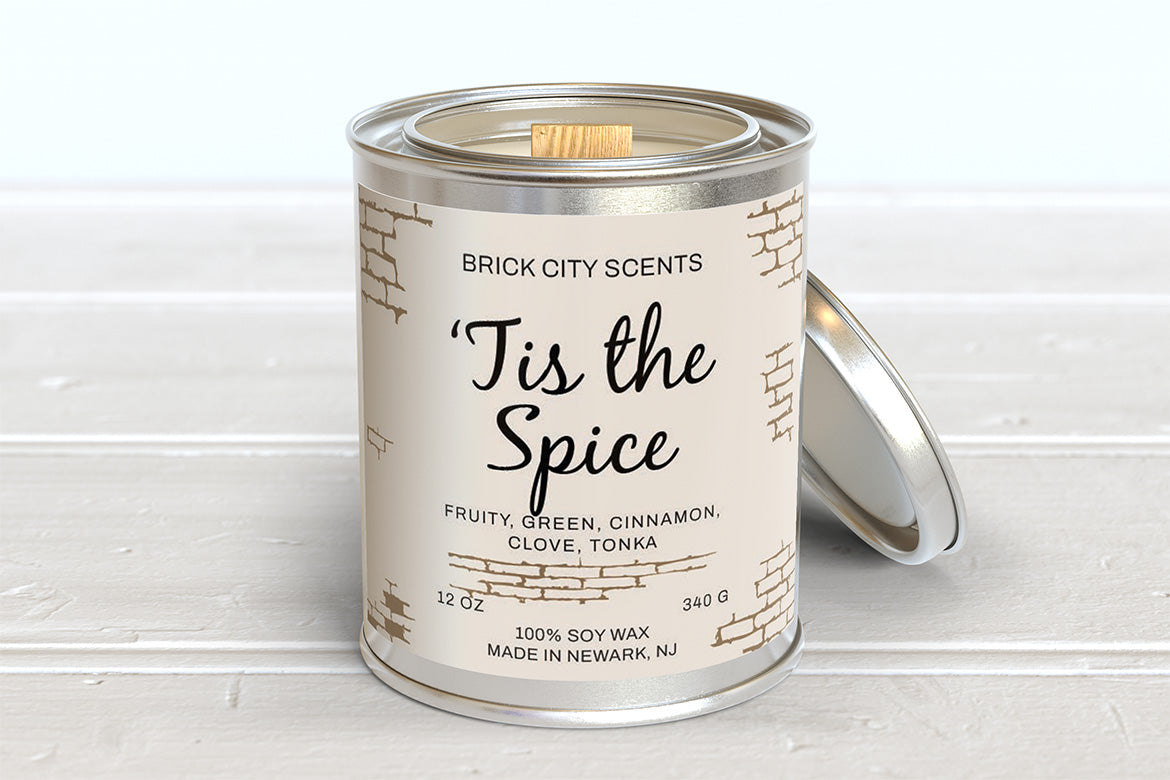 Tis the Spice: 12oz Wooden Wick Candle