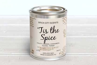 Tis the Spice: 12oz Wooden Wick Candle