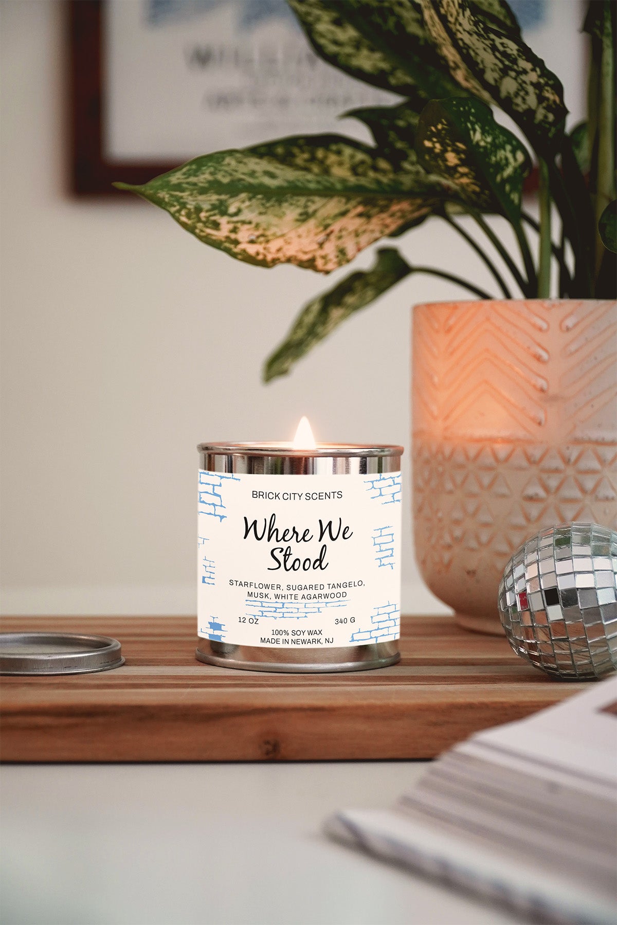 Where We Stood: 12oz Wooden Wick Candle